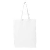 Q - Tees 12L Economical Tote - Q - Tees QTBG White One Size Tote