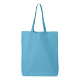 Q - Tees 12L Economical Tote - Q - Tees QTBG White One Size Tote