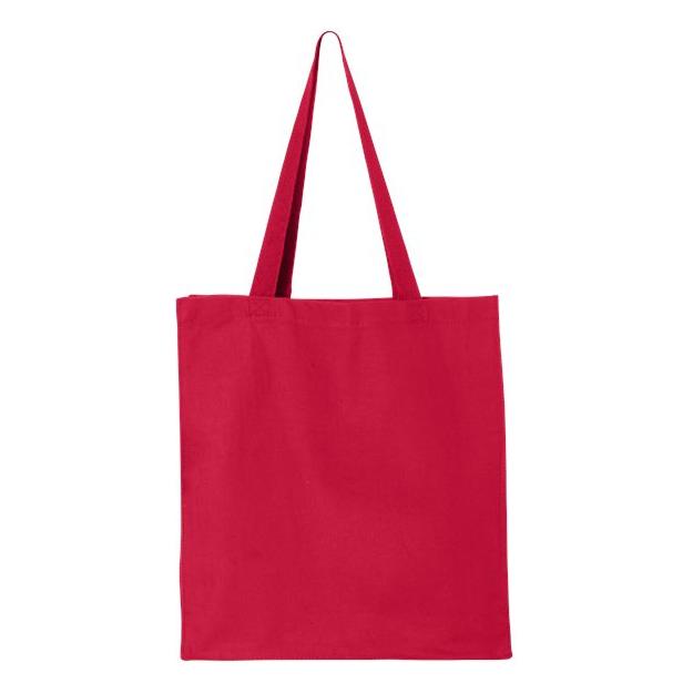 Q - Tees 14L Shopping Bag - Q - Tees Q125300 Red One Size Tote