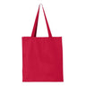 Q - Tees 14L Shopping Bag - Q - Tees Q125300 Red One Size Tote