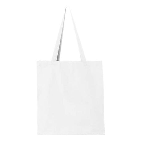 Q - Tees 14L Shopping Bag - Q - Tees Q125300 White One Size Tote