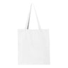 Q - Tees 14L Shopping Bag - Q - Tees Q125300 White One Size Tote