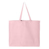 Q - Tees 25L Jumbo Tote - Q - Tees Q600 Light Pink One Size Tote