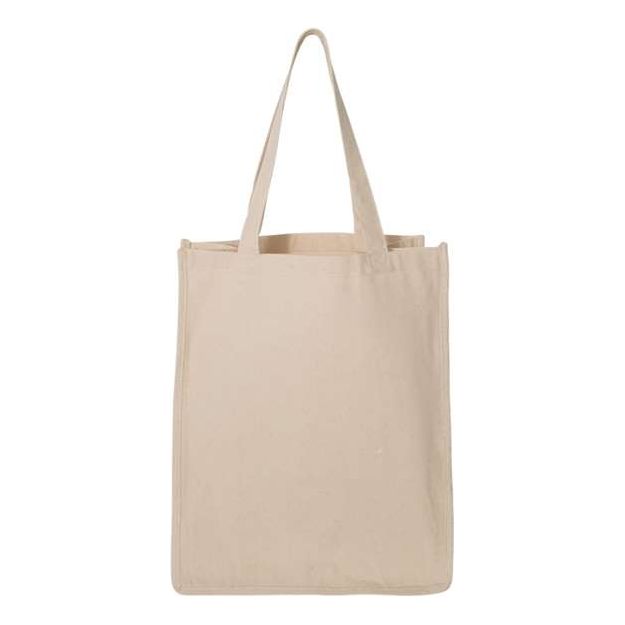 Q - Tees 27L Jumbo Shopping Bag - Q - Tees Q125400 Natural One Size Tote