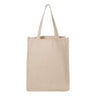 Q - Tees 27L Jumbo Shopping Bag - Q - Tees Q125400 Natural One Size Tote