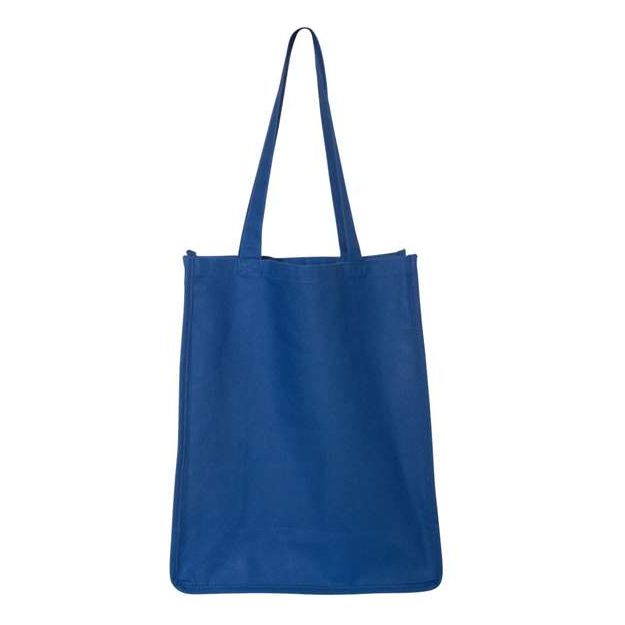 Q - Tees 27L Jumbo Shopping Bag - Q - Tees Q125400 Royal One Size Tote