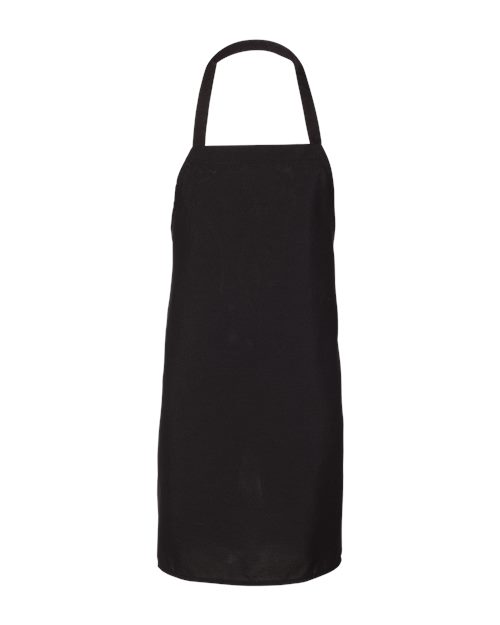 Q - Tees Bib Apron - Q - Tees Q4010 Black One Size Apron