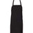 Q - Tees Bib Apron - Q - Tees Q4010 Black One Size Apron