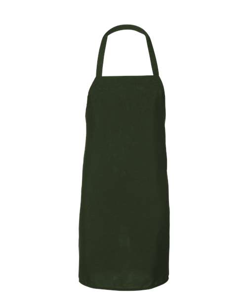 Q - Tees Bib Apron - Q - Tees Q4010 Forest One Size Apron