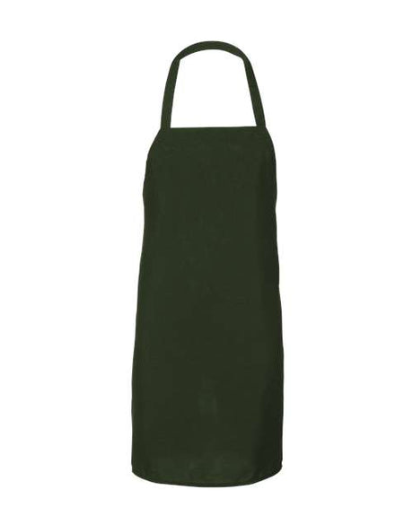 Q - Tees Bib Apron - Q - Tees Q4010 Forest One Size Apron