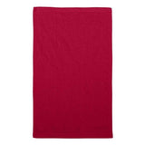 Q - Tees Budget Rally Towel - Q - Tees T18 Red One Size Classic Towels