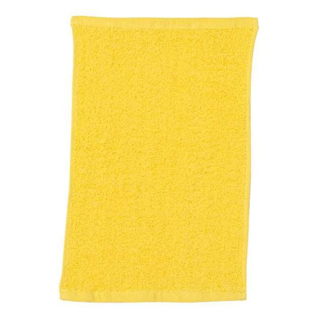 Q - Tees Budget Rally Towel - Q - Tees T18 Yellow One Size Classic Towels