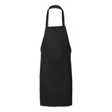 Q - Tees Butcher Apron - Q - Tees Q2010 White One Size Apron