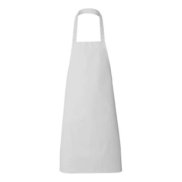 Q - Tees Butcher Apron - Q - Tees Q2010 White One Size Apron