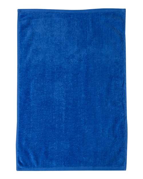 Q - Tees Deluxe Hemmed Hand Towel - Q - Tees T300 Royal One Size Classic Towels