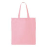 Q - Tees Economical Tote - Q - Tees QTB Light Pink One Size Tote