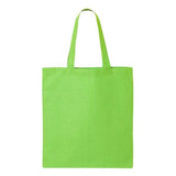 Q - Tees Economical Tote - Q - Tees QTB Lime One Size Tote