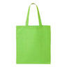 Q - Tees Economical Tote - Q - Tees QTB Lime One Size Tote