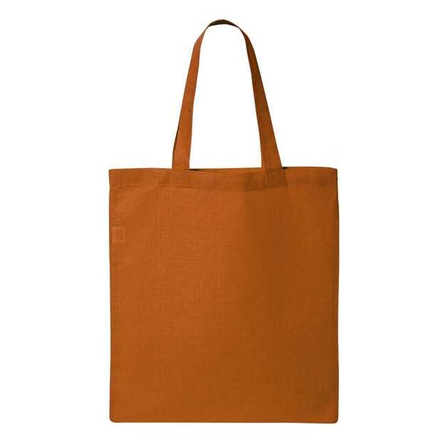 Q - Tees Economical Tote - Q - Tees QTB Texas Orange One Size Tote