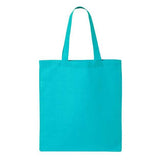 Q - Tees Economical Tote - Q - Tees QTB Turquoise One Size Tote