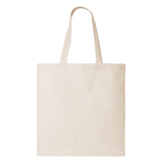 Q - Tees Economical Tote - Q - Tees QTB Yellow One Size Tote