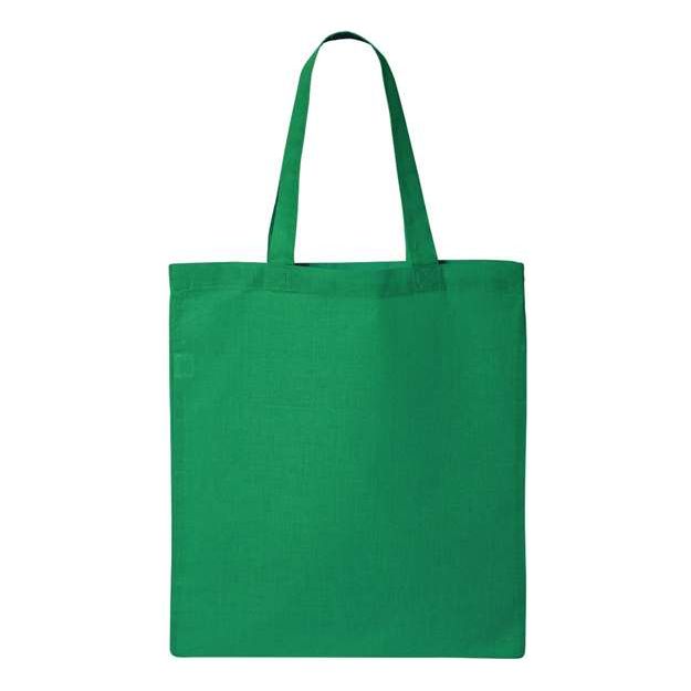 Q - Tees Economical Tote - Q - Tees QTB Yellow One Size Tote