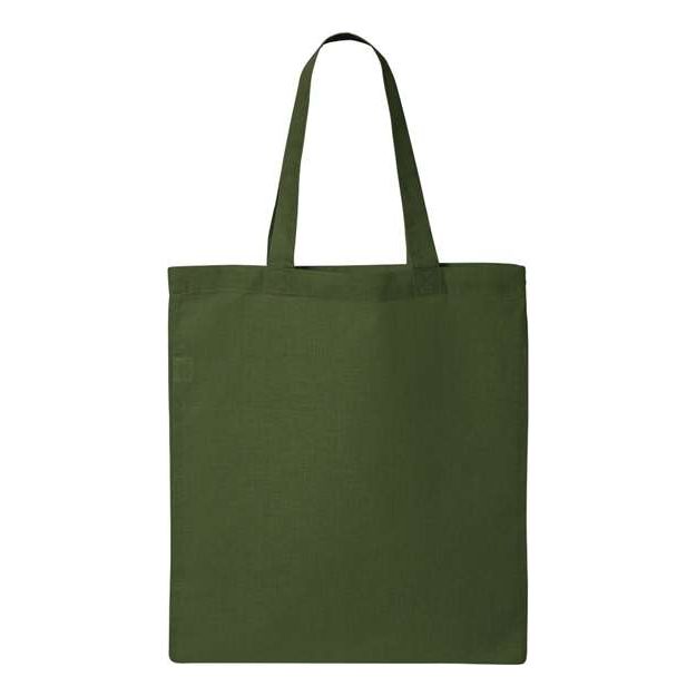 Q - Tees Economical Tote - Q - Tees QTB Yellow One Size Tote
