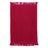 Q - Tees Fringed Fingertip Towel - Q - Tees T100 Red One Size Classic Towels