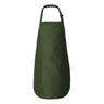 Q - Tees Full - Length Apron with Pockets - Q - Tees Q4350 Forest One Size Apron