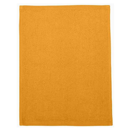 Q - Tees Hemmed Fingertip Towel - Q - Tees T600 Gold One Size Classic Towels