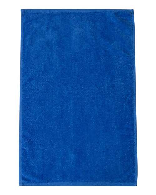 Q - Tees Hemmed Hand Towel - Q - Tees T200 Royal One Size Classic Towels