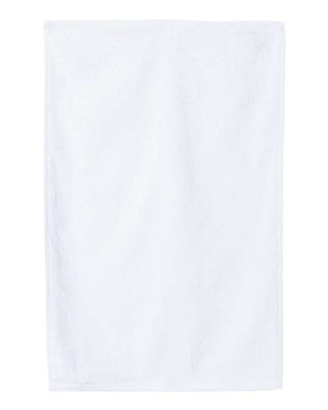 Q - Tees Hemmed Hand Towel - Q - Tees T200 White One Size Classic Towels