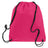 Q - Tees Non - Woven Sportpack - Q - Tees Q1235 Hot Pink One Size Short Sleeve T-Shirts