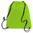 Q - Tees Non - Woven Sportpack - Q - Tees Q1235 Lime Green One Size Short Sleeve T-Shirts