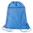 Q - Tees Polyester Cinchpack - Q - Tees Q135200 Carolina Blue One Size Short Sleeve T-Shirts