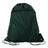 Q - Tees Polyester Cinchpack - Q - Tees Q135200 Forest Green One Size Short Sleeve T-Shirts