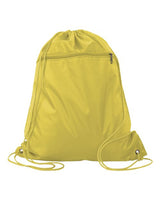 Q - Tees Polyester Cinchpack - Q - Tees Q135200 Gold One Size Short Sleeve T-Shirts