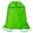 Q - Tees Polyester Cinchpack - Q - Tees Q135200 Lime Green One Size Short Sleeve T-Shirts