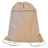 Q - Tees Polyester Cinchpack - Q - Tees Q135200 Natural One Size Short Sleeve T-Shirts