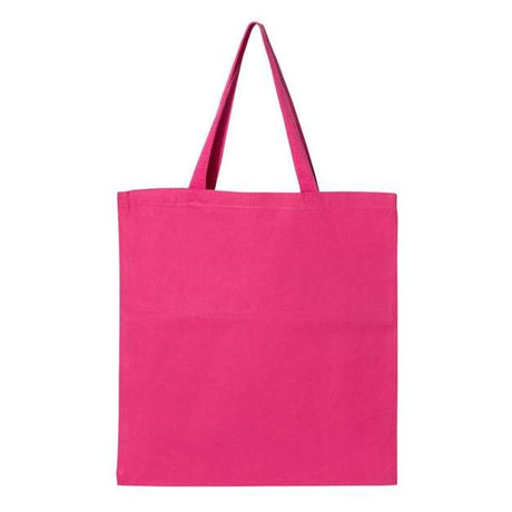 Q - Tees Promotional Tote - Q - Tees Q800 Hot Pink One Size Tote
