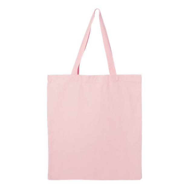 Q - Tees Promotional Tote - Q - Tees Q800 Light Pink One Size Tote