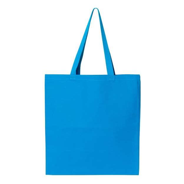 Q - Tees Promotional Tote - Q - Tees Q800 Sapphire One Size Tote