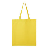 Q - Tees Promotional Tote - Q - Tees Q800 Yellow One Size Tote