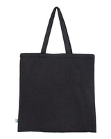 Q - Tees Sustainable Canvas Bag - Q - Tees S800 Black One Size Short Sleeve T-Shirts