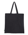 Q - Tees Sustainable Canvas Bag - Q - Tees S800 Black One Size Short Sleeve T-Shirts