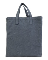 Q - Tees Sustainable Grocery Bag - Q - Tees S900 Navy One Size Short Sleeve T-Shirts