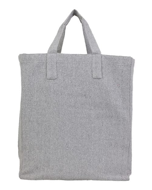 Q - Tees Sustainable Grocery Bag - Q - Tees S900 Steel Grey One Size Short Sleeve T-Shirts