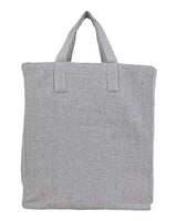 Q - Tees Sustainable Grocery Bag - Q - Tees S900 Steel Grey One Size Short Sleeve T-Shirts