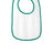 Rabbit Skins ™ Infant Contrast Trim Terry Bib. RS1003 - Rabbit Skins RS1003 Kelly OSFA Infant & Toddler