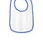 Rabbit Skins ™ Infant Contrast Trim Terry Bib. RS1003 - Rabbit Skins RS1003 Royal OSFA Infant & Toddler